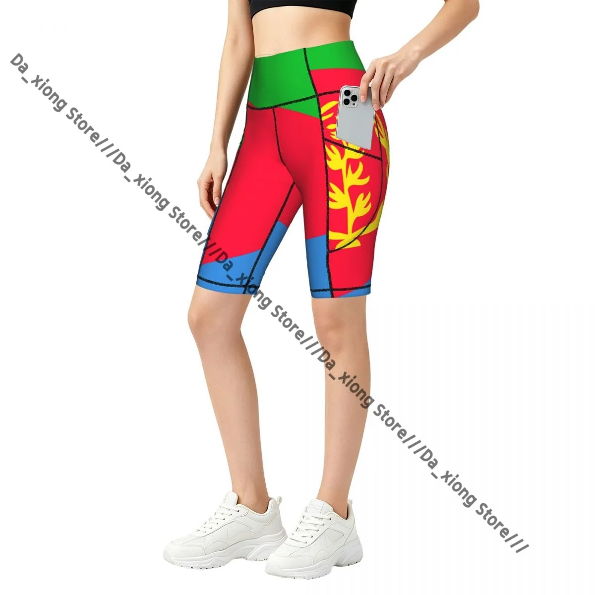 Women High Waist Yoga Shorts Eritrea Flag Stretch Hip Lifting Quick Dry Fitness Sports Shorts
Women High Waist Yoga Shorts Eritrea Flag Stretch Hip Lifting Quick Dry Fitness Sports Shorts