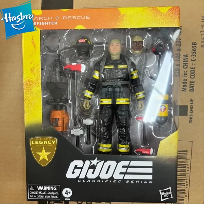 Hasbro G.I. Joe Classified Series Legacy Collection Search & Rescue Firefighter 6-Inch Action Figure Collectible Model Ornaments
Hasbro G.I. Joe Classified Series Legacy Collection Search & Rescue Firefighter 6-Inch Action Figure Collectible Model Ornaments