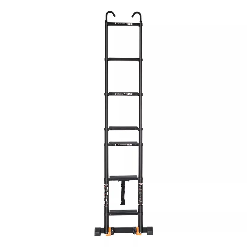 Heavy-Duty Telescopic Ladder with Hooks 12-Step Platform Aluminum Telescopic Roof Ladder Multi-Purpose Indoor/Outdoor 2.3M/4.7M
Heavy-Duty Telescopic Ladder with Hooks 12-Step Platform Aluminum Telescopic Roof Ladder Multi-Purpose Indoor/Outdoor 2.3M/4.7M