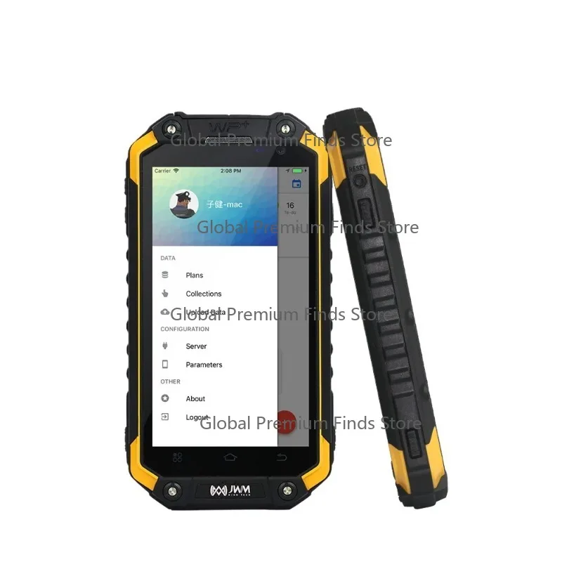 Screen Realtime Rugged Fast Charging Online Guard Patrol With Software