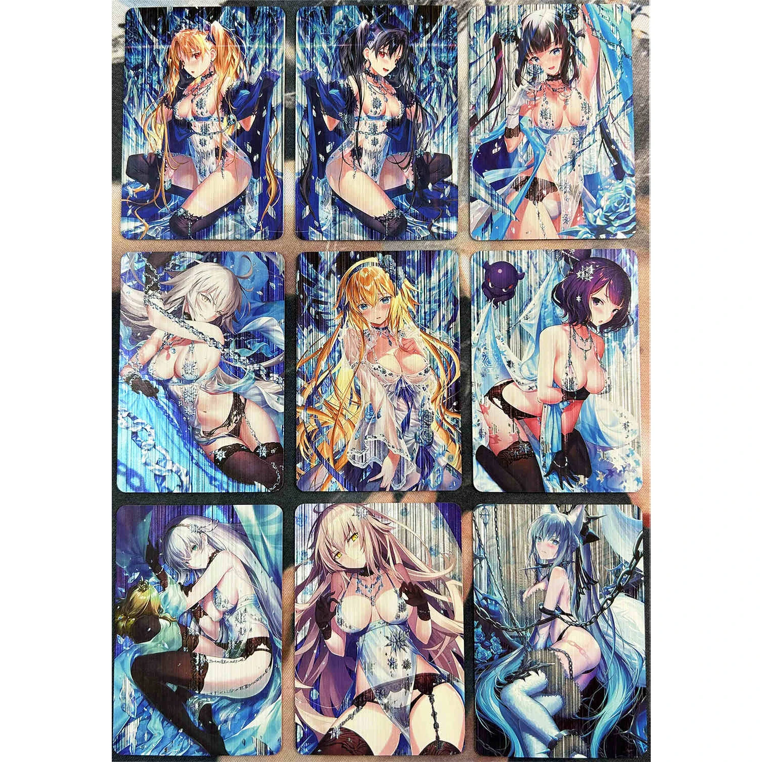 9 шт./компл. Fate/Grand Order Morgan Ishtar ACG преломление цветная флэш-карта Diy самодельная классическая аниме игровая карта подарочная игрушка
9 шт./компл. Fate/Grand Order Morgan Ishtar ACG преломление цветная флэш-карта Diy самодельная классическая аниме игровая карта подарочная игрушка