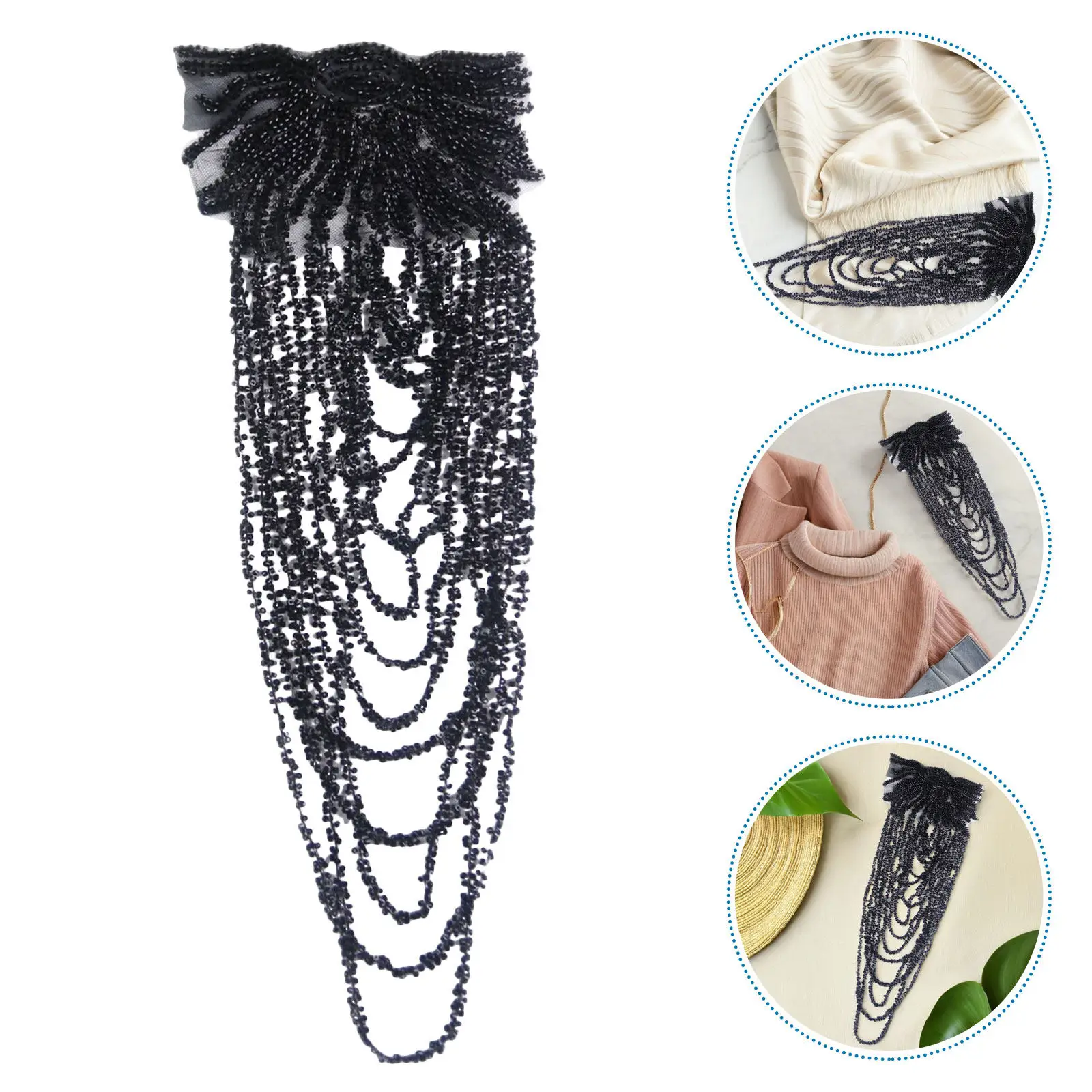 Накладные погоны с бахромой для одежды: черные, с кисточками, праздничные украшения для костюмов и пиджаков
Накладные погоны с бахромой для одежды: черные, с кисточками, праздничные украшения для костюмов и пиджаков