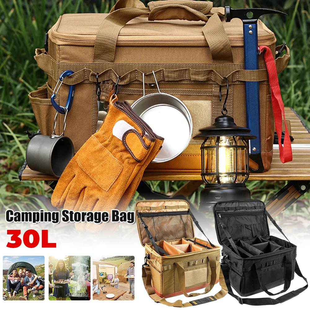 Barbecue Tool Storage Bag 30L Large Capacity Camping Storage Bag Handheld Camping Cookware Organizer Camping Supplies
Barbecue Tool Storage Bag 30L Large Capacity Camping Storage Bag Handheld Camping Cookware Organizer Camping Supplies