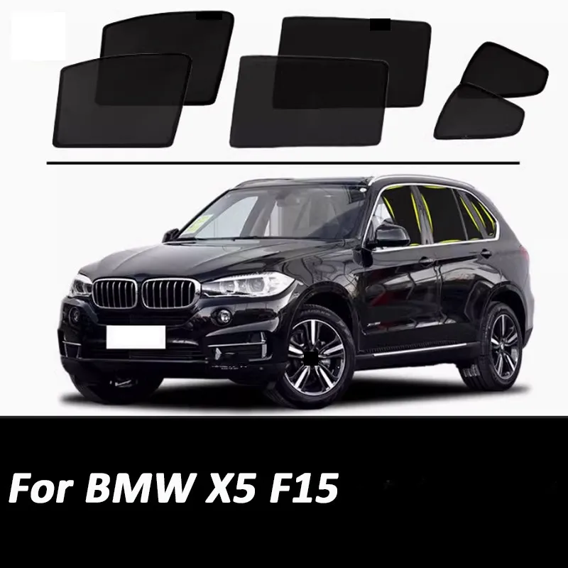 For BMW X5 F15 2015-2018 Car Sunshade Visor Mesh Curtains Side Window Sun Shade UV Heat Sunshield Car Accessories
For BMW X5 F15 2015-2018 Car Sunshade Visor Mesh Curtains Side Window Sun Shade UV Heat Sunshield Car Accessories