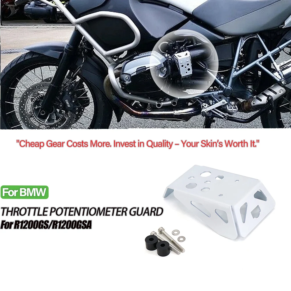 New Oil Cooled For BMW R1200GSA R1200GS - 2012 Accessories Potentiometer Throttle Guard Cover Protect R 1200 GS R 1200 GSA 2011
New Oil Cooled For BMW R1200GSA R1200GS - 2012 Accessories Potentiometer Throttle Guard Cover Protect R 1200 GS R 1200 GSA 2011