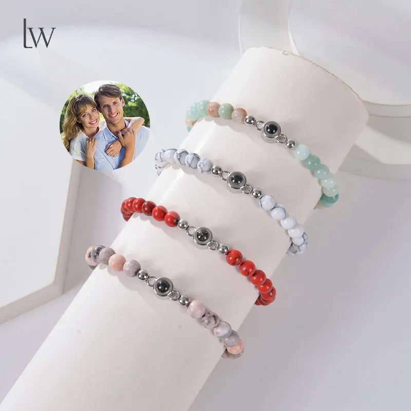 Custom Picture Bracelets Personalized Photo Projection Bracelet Natural Stone Bracelet for Men Women Personalized Gifts for Her
Custom Picture Bracelets Personalized Photo Projection Bracelet Natural Stone Bracelet for Men Women Personalized Gifts for Her