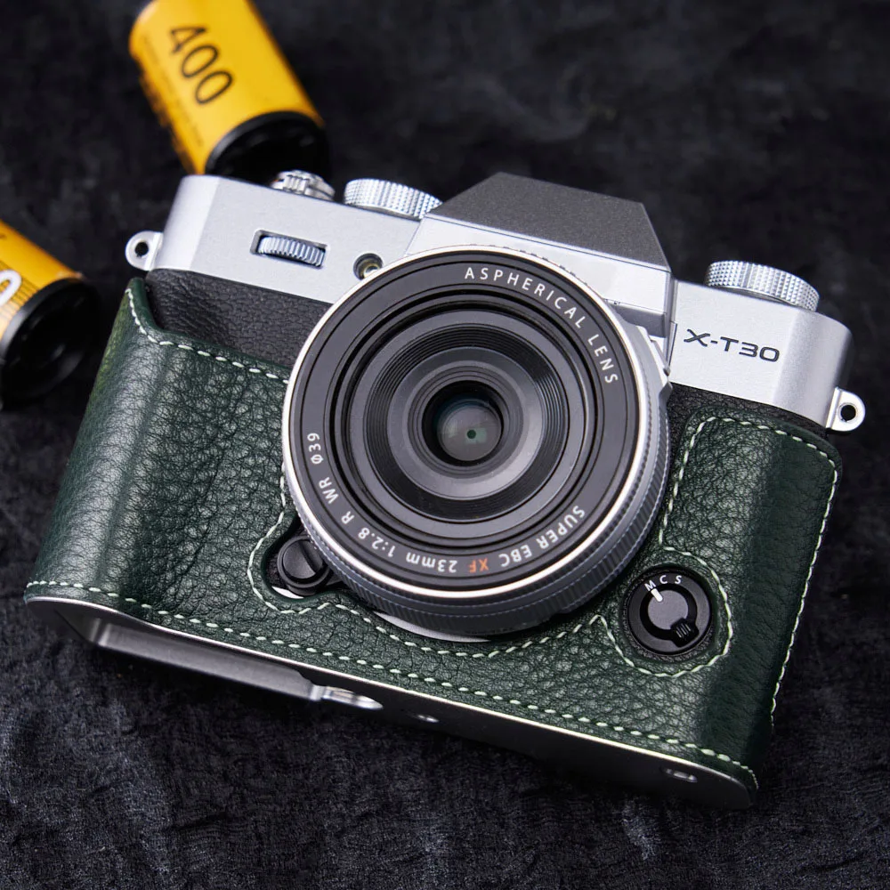 For Fuji X-T30 X-T30II X-T30III Case Genuine Leather Camera Bag With Metal Base Vintage Handmade Real Leather Protective Case
For Fuji X-T30 X-T30II X-T30III Case Genuine Leather Camera Bag With Metal Base Vintage Handmade Real Leather Protective Case