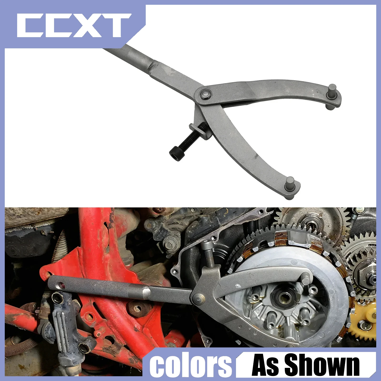 Мотоцикл, скутер, квадроцикл, универсальный вентилятор, сцепление, съемный шкив, держатель звездочки, инструмент для ремонта KTM Honda Yamaha Kasawaki Suzuki BWM
Мотоцикл, скутер, квадроцикл, универсальный вентилятор, сцепление, съемный шкив, держатель звездочки, инструмент для ремонта KTM Honda Yamaha Kasawaki Suzuki BWM