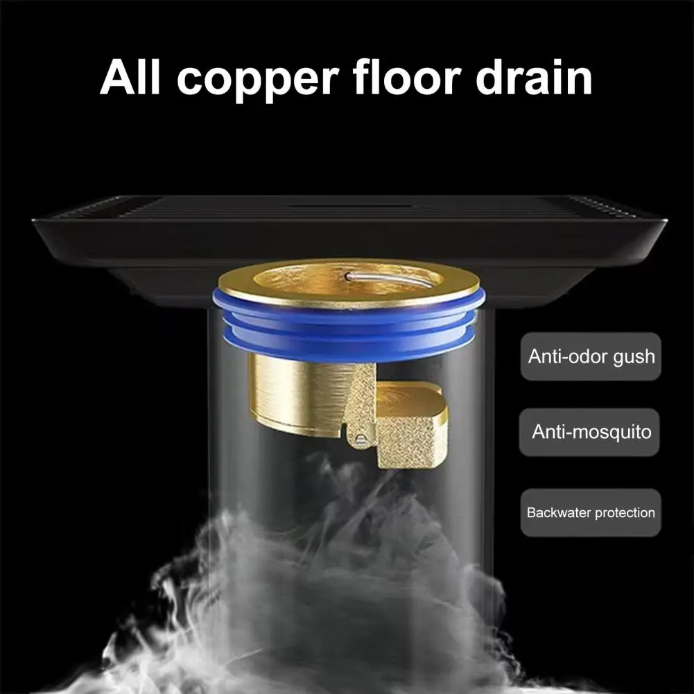 Easy to Clean Floor Drain Anti-backflow Valve Shower Floor Drain Insert with Deodorizing Cartridge for Fast Drainage
Easy to Clean Floor Drain Anti-backflow Valve Shower Floor Drain Insert with Deodorizing Cartridge for Fast Drainage