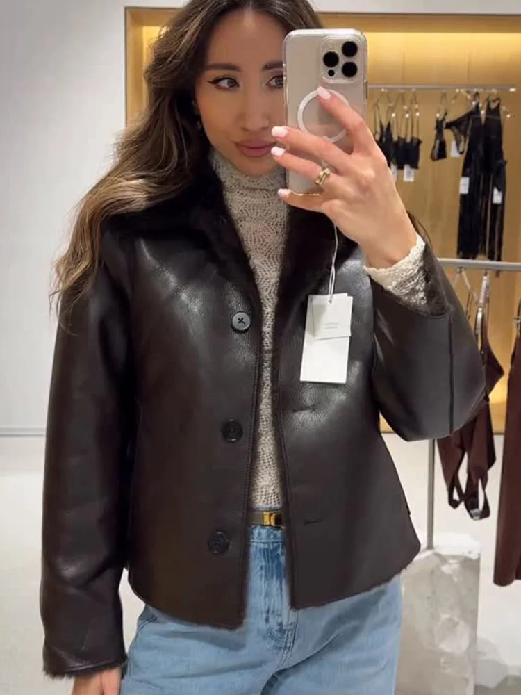 HH женские осенние уличные свободные теплые куртки черного цвета с воротником-стойкой однобортные женские новые модные пальто с длинными рукавами 2025
HH женские осенние уличные свободные теплые куртки черного цвета с воротником-стойкой однобортные женские новые модные пальто с длинными рукавами 2025