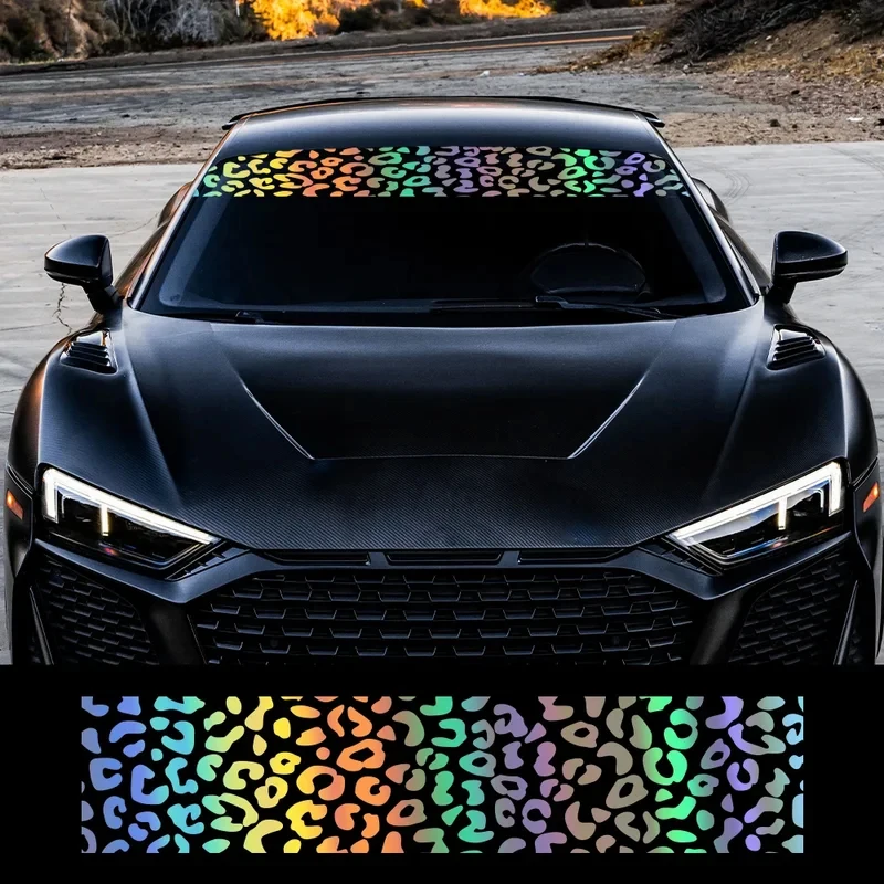 Car Front Windshield Stickers Animal Leopard Print Vinyl Film Decals For Truck SUV Off Road Jeep Universal Auto DIY Accessories
Car Front Windshield Stickers Animal Leopard Print Vinyl Film Decals For Truck SUV Off Road Jeep Universal Auto DIY Accessories