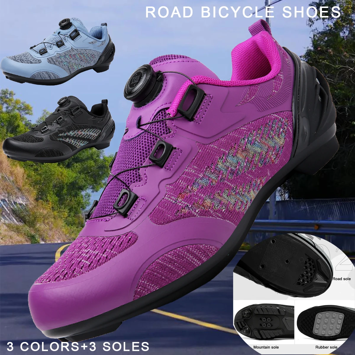New Men's Road Cycling Shoes Mountain Cycling Shoes Unlocking Cycling Shoes Couple Cycling Shoes Women's Cycling Shoes SPD/MTB
New Men's Road Cycling Shoes Mountain Cycling Shoes Unlocking Cycling Shoes Couple Cycling Shoes Women's Cycling Shoes SPD/MTB