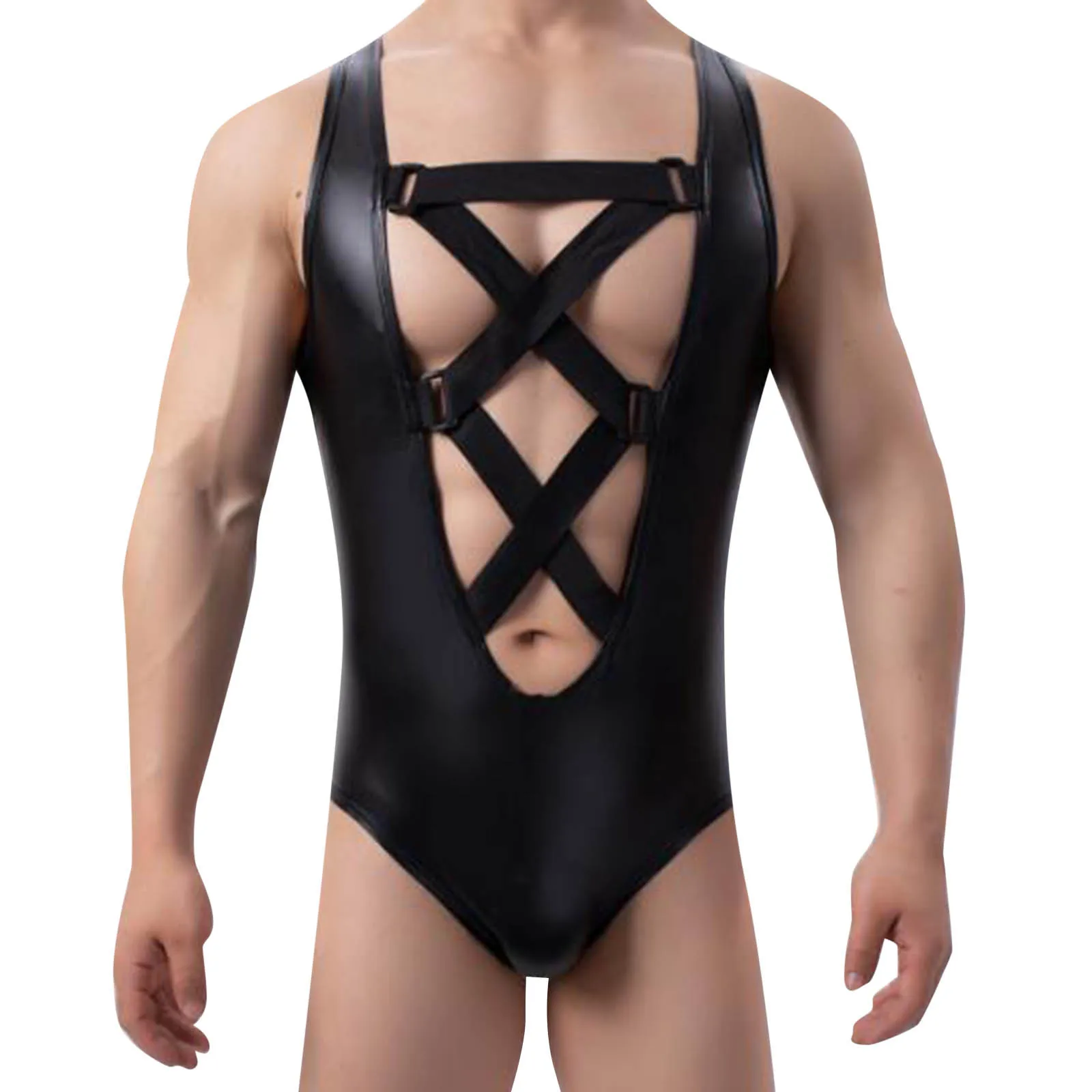 2024 Hot Sale Men Fashion Casual Shapewear With Side And Mesh And Waist Closure Bodysuit Hollow Out Sexy Jampusits For Men
2024 Hot Sale Men Fashion Casual Shapewear With Side And Mesh And Waist Closure Bodysuit Hollow Out Sexy Jampusits For Men