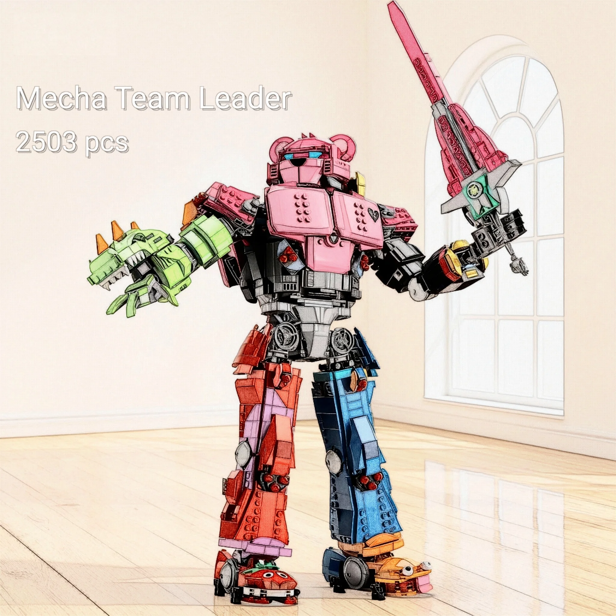 Big Save 2503PCS Colorful Beast Collectible Building Blocks 77078 Captain Robot Kit Gaming For Kids Adult Christmas Gifts
Big Save 2503PCS Colorful Beast Collectible Building Blocks 77078 Captain Robot Kit Gaming For Kids Adult Christmas Gifts