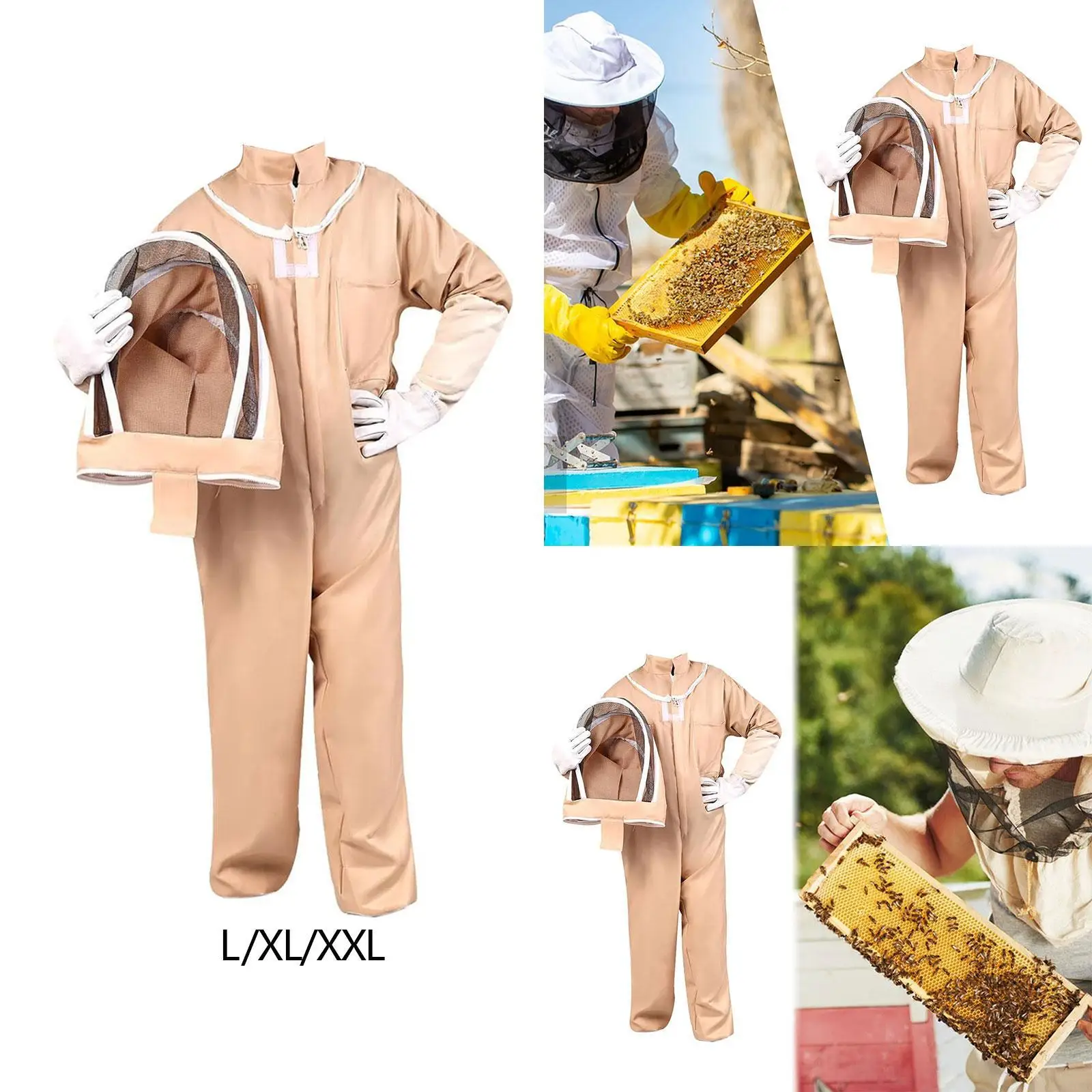 Bee suits with Beekeeping Gloves and Fencing Ventilated Breathable Beekeeping Suit
Bee suits with Beekeeping Gloves and Fencing Ventilated Breathable Beekeeping Suit
