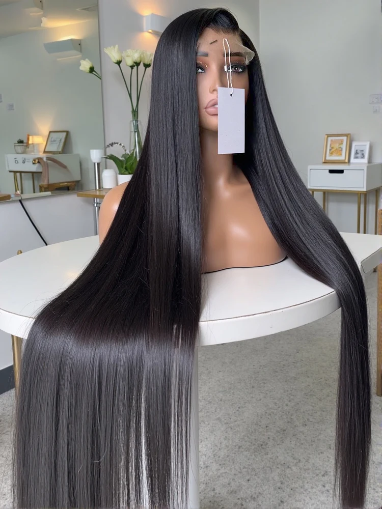 40 42 Inch Straight Human Hair Wigs 13x4 13x6 HD Lace Frontal Wigs For Women 300% Density Bone Straight Lace Front Human Hair Wigs
40 42 Inch Straight Human Hair Wigs 13x4 13x6 HD Lace Frontal Wigs For Women 300% Density Bone Straight Lace Front Human Hair Wigs