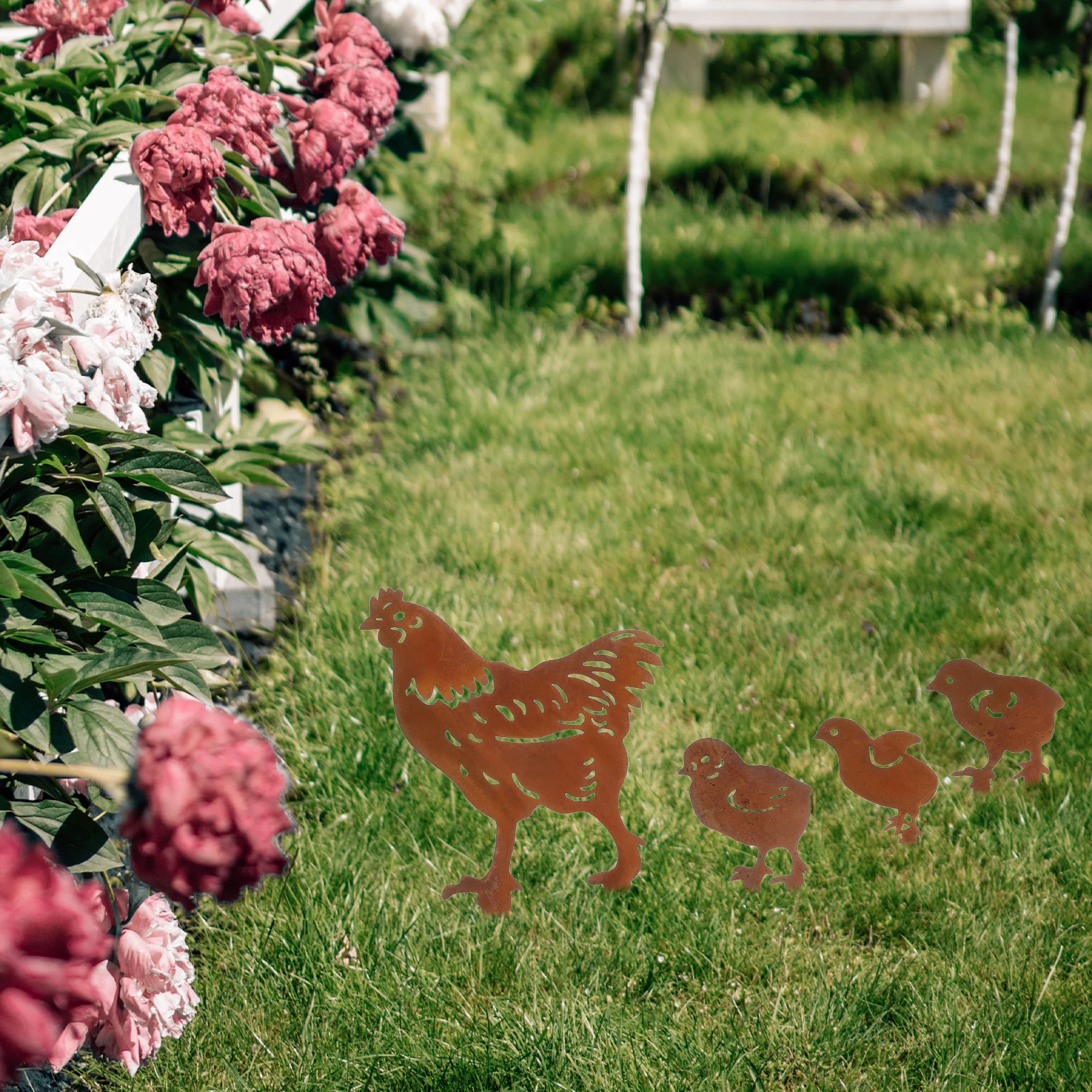 1 Set Metal Stakes Decorative Shaped Lawn Outdoor Durable Animal Yard Farmhouse Decoration Garden Chicken Outdoor Chicken Decor
1 Set Metal Stakes Decorative Shaped Lawn Outdoor Durable Animal Yard Farmhouse Decoration Garden Chicken Outdoor Chicken Decor