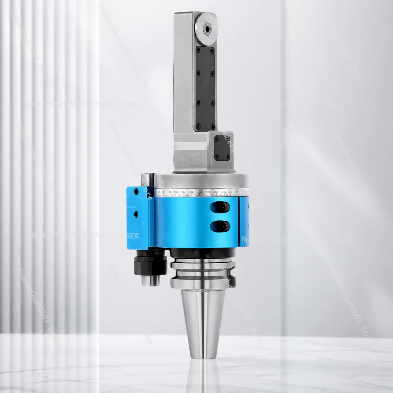 90 Degree Milling Head Right Angle Head Shockproof Tool Holder 360 Degree Rotatable for CNC Machining Center Drilling Tapping
90 Degree Milling Head Right Angle Head Shockproof Tool Holder 360 Degree Rotatable for CNC Machining Center Drilling Tapping