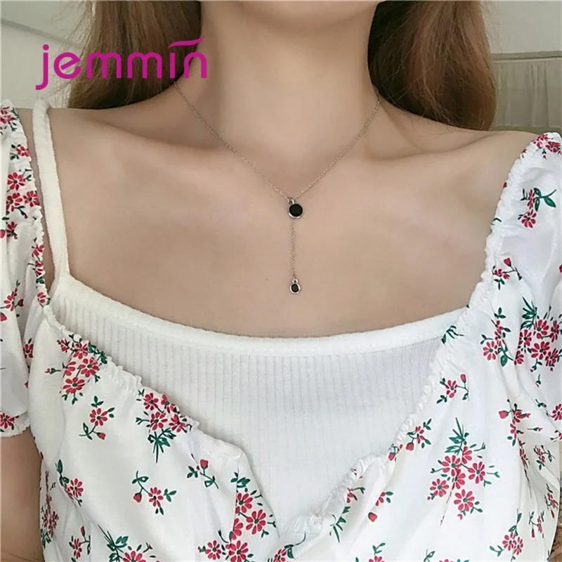 925 Silver Simple Fashion Necklace Pendant Tassel Necklace for Women Charm Choker Necklaces Boho Jewelry Christmas Gift
925 Silver Simple Fashion Necklace Pendant Tassel Necklace for Women Charm Choker Necklaces Boho Jewelry Christmas Gift
