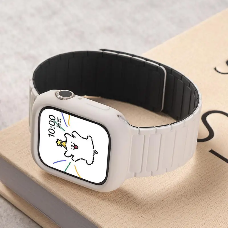 Case+Strap Soft Silicone Band For Apple Watch Ultra 3 49mm 46mm 42mm 44mm 40mm 45mm 41mm for iWatch Series 11 10 SE3 9 8 7 6 5 4
Case+Strap Soft Silicone Band For Apple Watch Ultra 3 49mm 46mm 42mm 44mm 40mm 45mm 41mm for iWatch Series 11 10 SE3 9 8 7 6 5 4