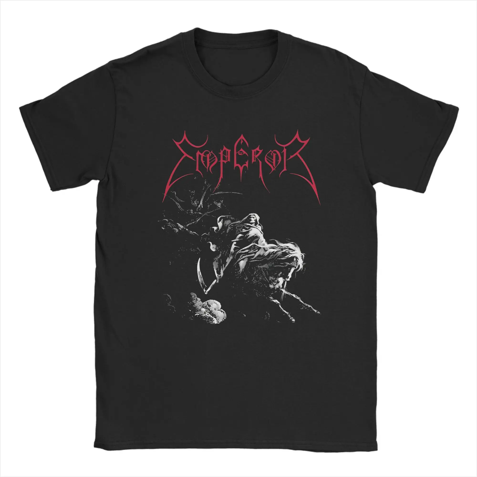 Men's Black Metal Band T Shirts Emperors Cotton Tees Summer Streetwear Short Sleeves T Shirt O-Neck Popular Tshirt Large Size
Men's Black Metal Band T Shirts Emperors Cotton Tees Summer Streetwear Short Sleeves T Shirt O-Neck Popular Tshirt Large Size