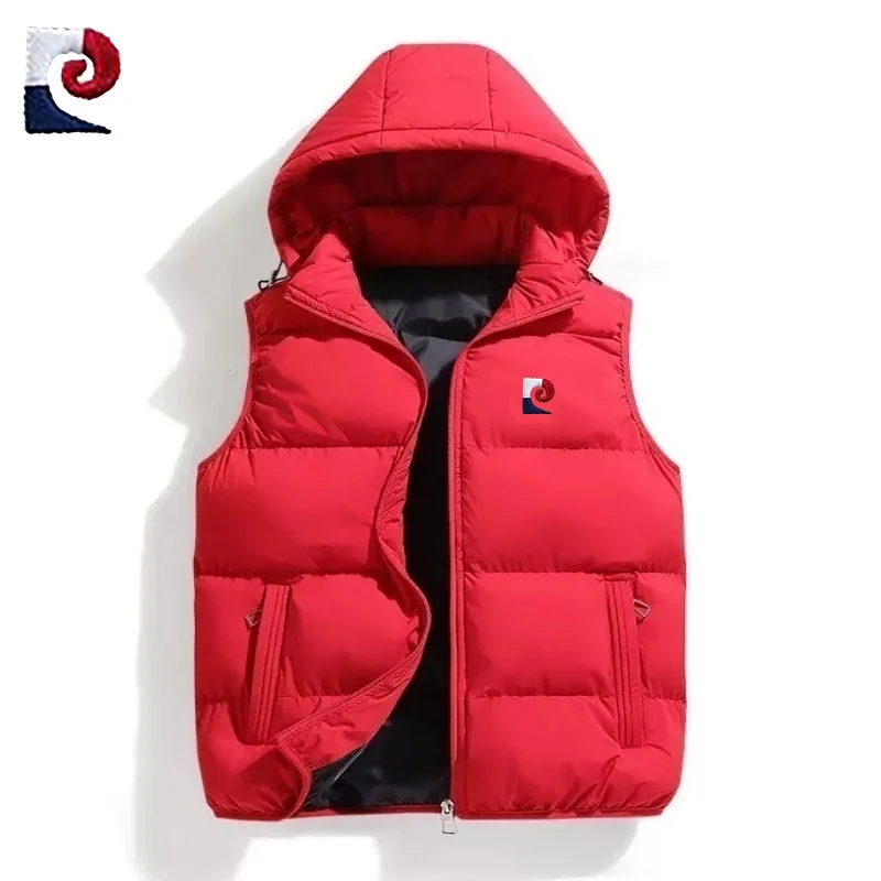 High quality hooded vest jacket for men and women in autumn and winter, new fashionable, casual, warm, windproof and versatile t
High quality hooded vest jacket for men and women in autumn and winter, new fashionable, casual, warm, windproof and versatile t