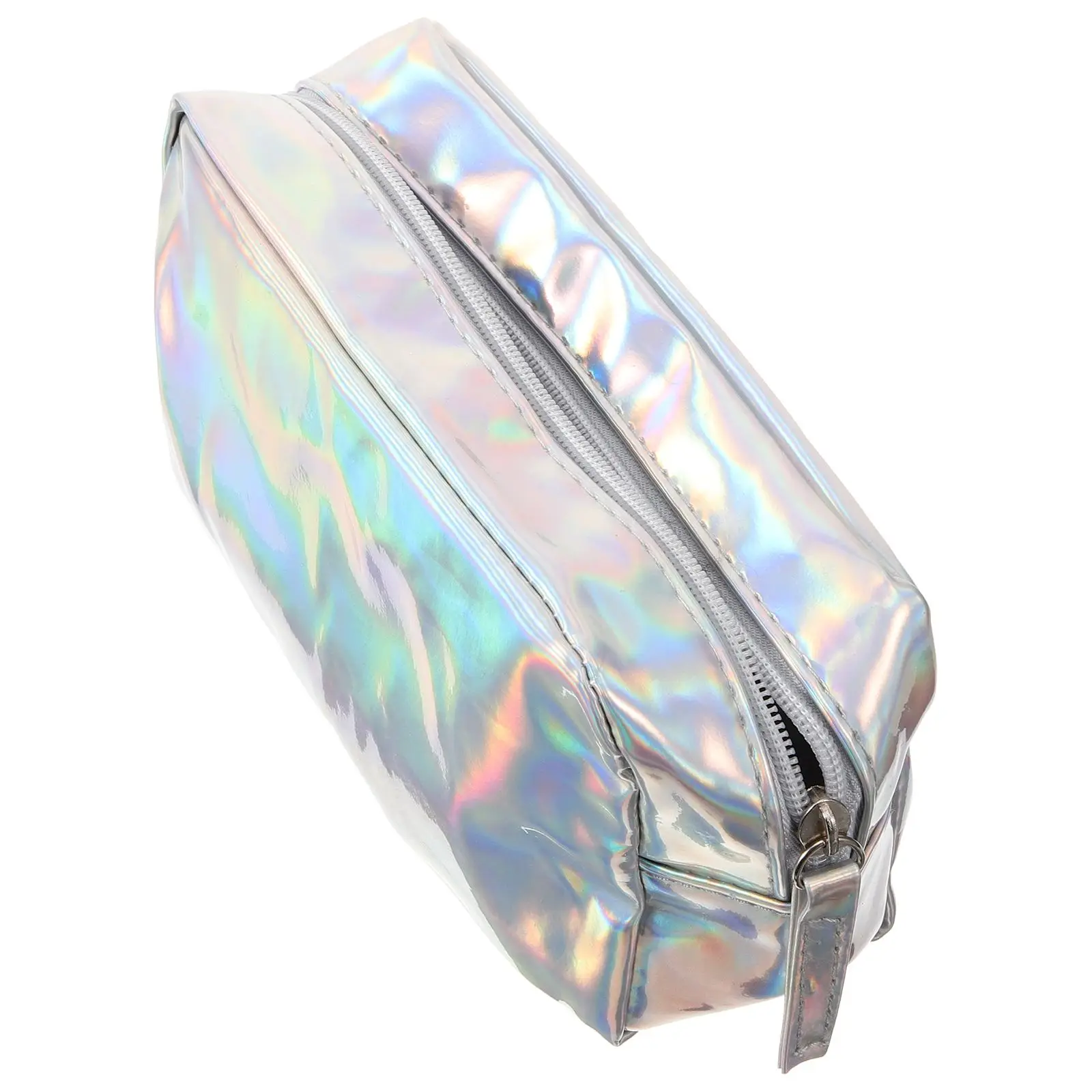 1pc Hand Bag Waterproof Make Up Bag PVC Pouch Wash Toiletry Bag Travel Organizer Case (Silver) Random Style
1pc Hand Bag Waterproof Make Up Bag PVC Pouch Wash Toiletry Bag Travel Organizer Case (Silver) Random Style
