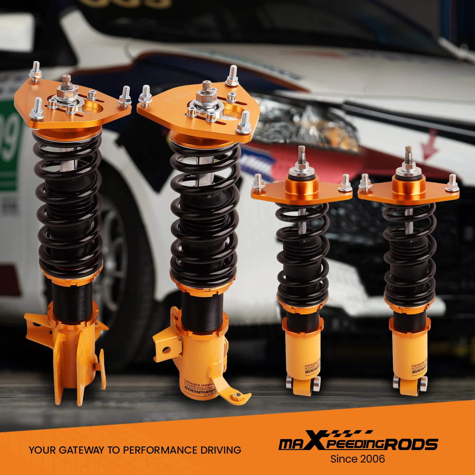 24 Damping Levels Street Coilovers Suspension For Toyota 86 2012-2020 Subaru BRZ Shock Spring Strut
24 Damping Levels Street Coilovers Suspension For Toyota 86 2012-2020 Subaru BRZ Shock Spring Strut