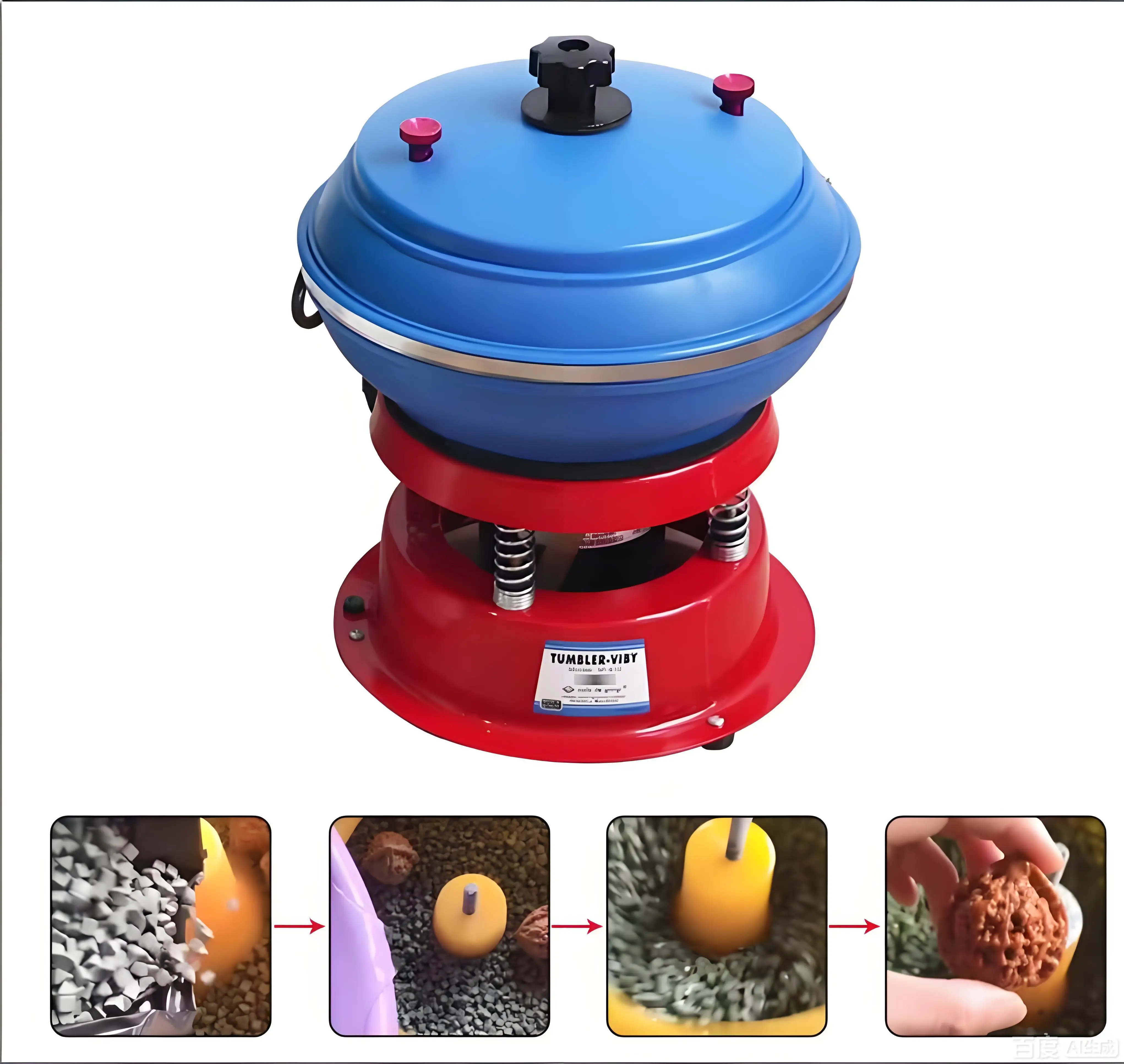 DIY Jewelry Vibrating Tumbler Polishing Tool for Jade Agate Metal Advanced Grinder Gemstone Accessory Polishing Tumbler
DIY Jewelry Vibrating Tumbler Polishing Tool for Jade Agate Metal Advanced Grinder Gemstone Accessory Polishing Tumbler