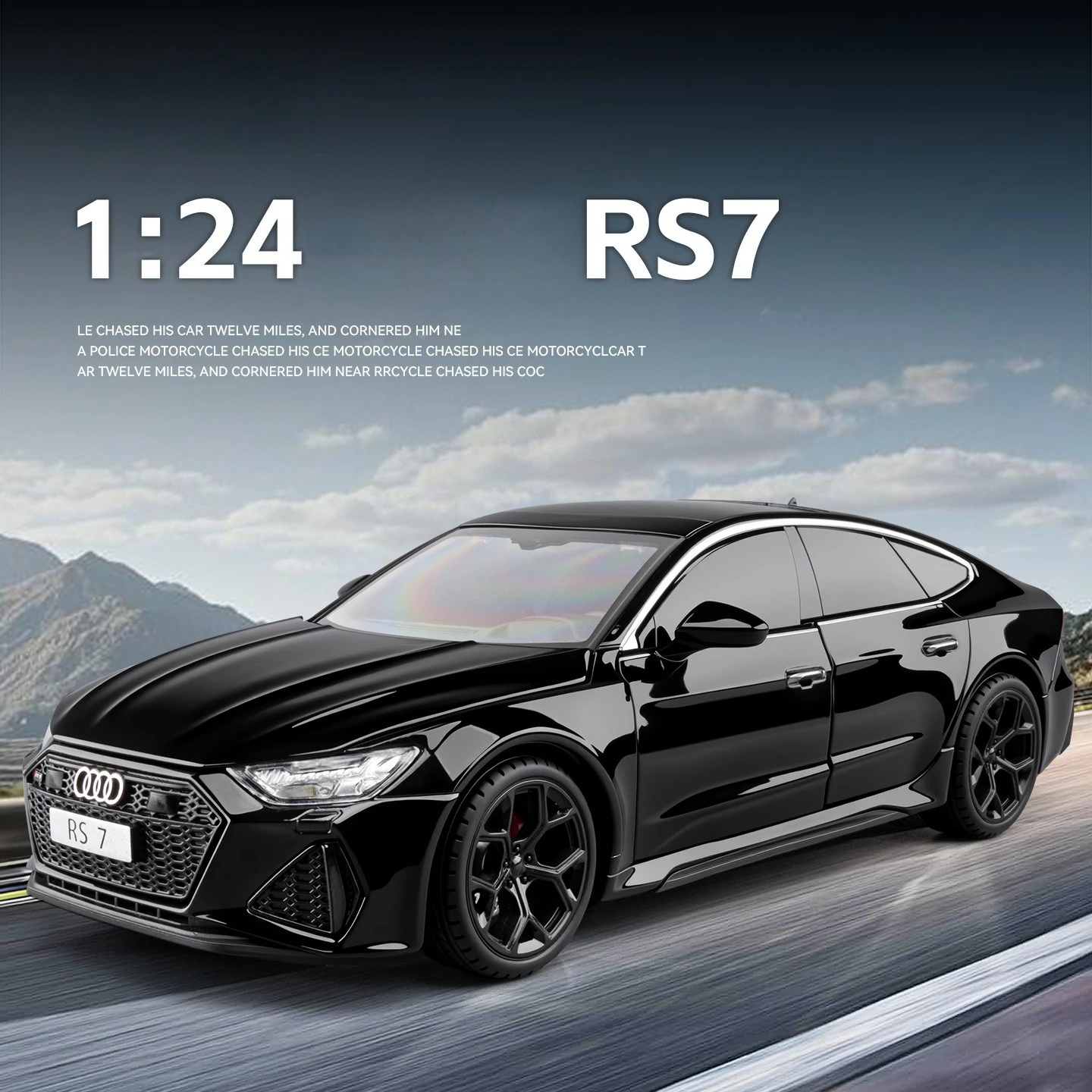 1:24 RS7 Alloy Car Model Pull Back Sound and Light Simulation Interior Toy Gift Ornament Diecast Alloy Car Model Collectible
1:24 RS7 Alloy Car Model Pull Back Sound and Light Simulation Interior Toy Gift Ornament Diecast Alloy Car Model Collectible