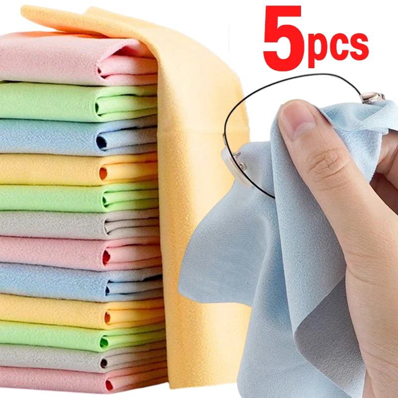 5pcs High Quality Chamois Glasses Cleaner Microfiber Cleaning Cloth For Lens Phone Electronics Screen Cleaning Velvet Wipes
5pcs High Quality Chamois Glasses Cleaner Microfiber Cleaning Cloth For Lens Phone Electronics Screen Cleaning Velvet Wipes