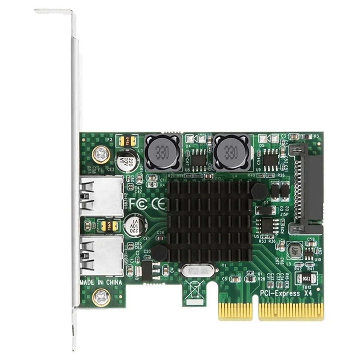 Плата расширения с 2 портами USB 3,1, плата расширения PCIE X4 на USB 3,1, плата адаптера, чипсет ASM3142 для настольного компьютера
Плата расширения с 2 портами USB 3,1, плата расширения PCIE X4 на USB 3,1, плата адаптера, чипсет ASM3142 для настольного компьютера