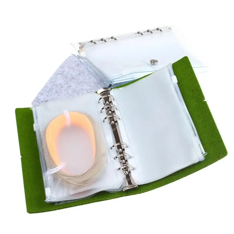 R6FE Fishing Tackle Binder Bag Include 10 Detachable Pocket Fishing Lures Storage Bag Artificial Spoon Baits Lures Organizers
R6FE Fishing Tackle Binder Bag Include 10 Detachable Pocket Fishing Lures Storage Bag Artificial Spoon Baits Lures Organizers