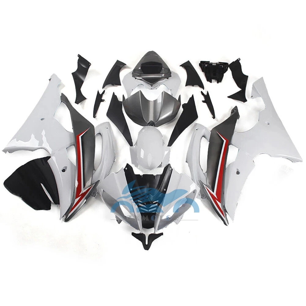 White Grey Motorcycle Fairings Fit For YAMAHA YZF YAMAHA YZF-R6 2008-2015 r6 08 09 10 11 12 13 14 15 Body Frame fairing
White Grey Motorcycle Fairings Fit For YAMAHA YZF YAMAHA YZF-R6 2008-2015 r6 08 09 10 11 12 13 14 15 Body Frame fairing