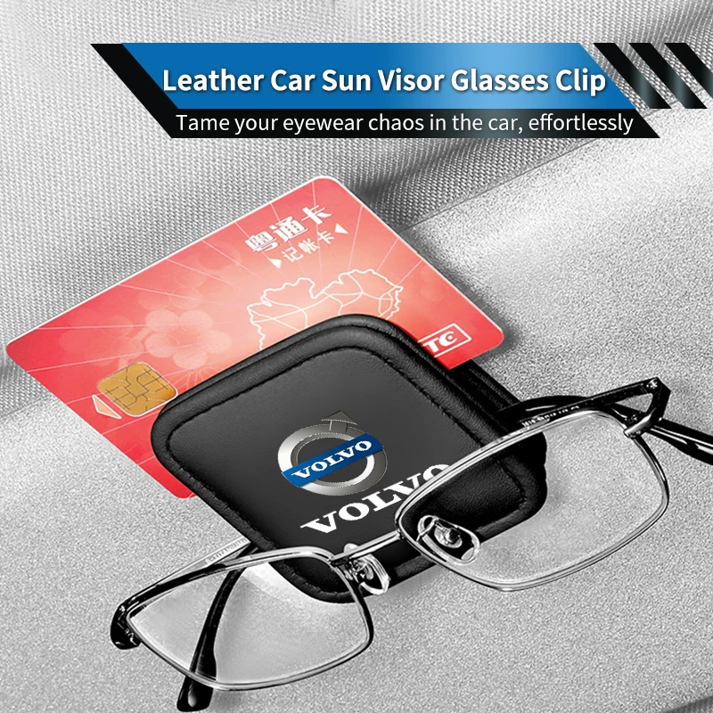 Car Black Sunshade Square Leather Sunglasses Holder For Volvo AWD C30 C70 S60 S80 S90 T6 V40 V50 V60 V70 V90 XC40 XC60 XC70 XC90
Car Black Sunshade Square Leather Sunglasses Holder For Volvo AWD C30 C70 S60 S80 S90 T6 V40 V50 V60 V70 V90 XC40 XC60 XC70 XC90