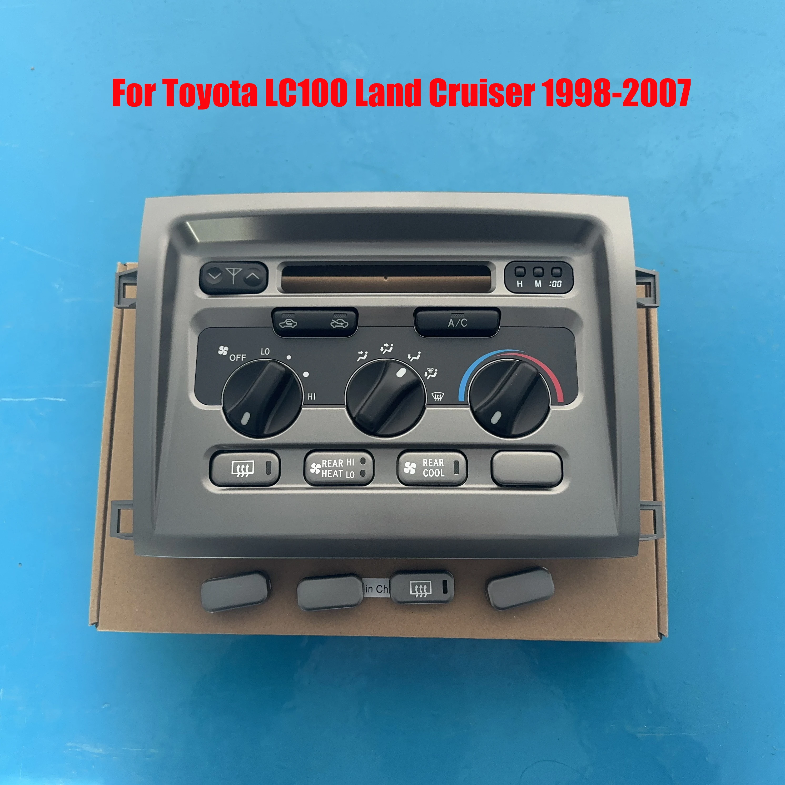 For Toyota LC100 Land Cruiser 1998-2007 146570-1020 100 LC100 LX470 60850 Ashboard Air Conditioning Control Panel
For Toyota LC100 Land Cruiser 1998-2007 146570-1020 100 LC100 LX470 60850 Ashboard Air Conditioning Control Panel