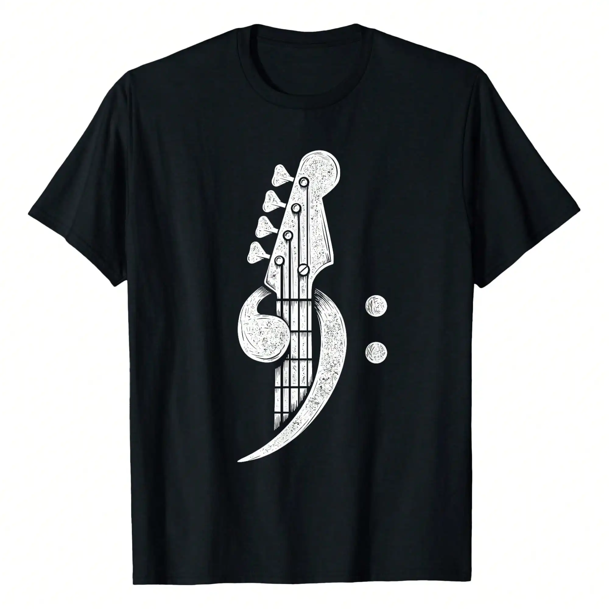 Bass Cleff - Headstock Bassist Bass Guitar Musician Music T-Shirt Ladies Fashion Short Sleeves
Bass Cleff - Headstock Bassist Bass Guitar Musician Music T-Shirt Ladies Fashion Short Sleeves