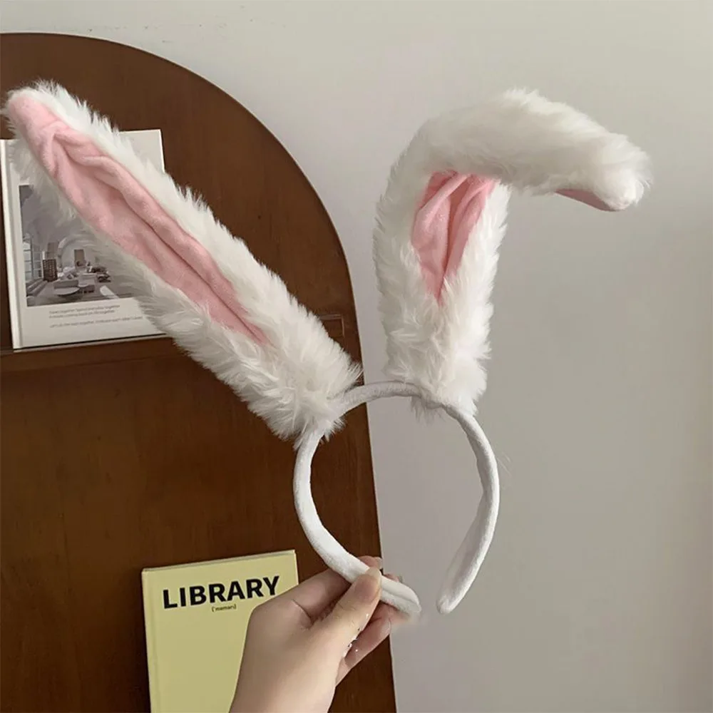 Sweet Plush Rabbit Ears Headbands Cute Cosplay Bunny Girl Party Headwear Photo Prop Girls Hairband Bar Nightclub
Sweet Plush Rabbit Ears Headbands Cute Cosplay Bunny Girl Party Headwear Photo Prop Girls Hairband Bar Nightclub