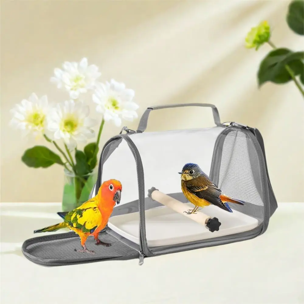 Portable Parrot Carrier Bag Foldable Large Capacity Bird Travel Bag with Perch Breathable Bird Cage For Budgie Parrot Hamster
Portable Parrot Carrier Bag Foldable Large Capacity Bird Travel Bag with Perch Breathable Bird Cage For Budgie Parrot Hamster