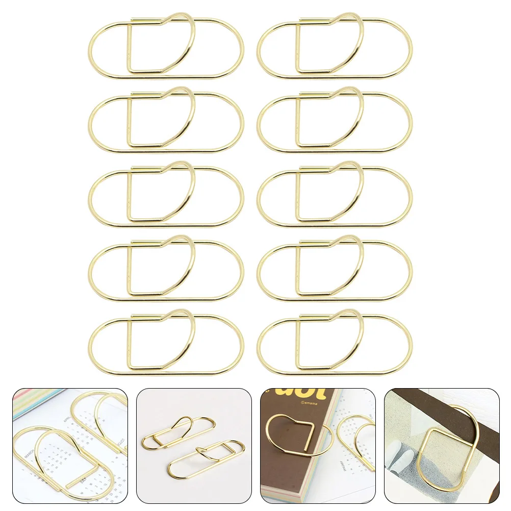 10Pcs Notebook Pen Holder Metal Pencil Clip Multi-Functional Document Organizer Paper Fix Clip for Office School
10Pcs Notebook Pen Holder Metal Pencil Clip Multi-Functional Document Organizer Paper Fix Clip for Office School