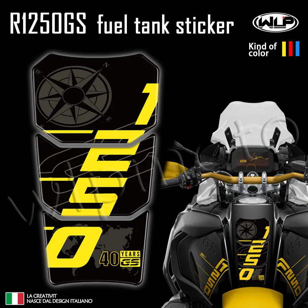 40 Years 3D Motorcycle Accessories 3M Sticker Decal Fuel Tank Pad For Motorrad R1250GS Adventure LC 2014-2023 R 1250GS
40 Years 3D Motorcycle Accessories 3M Sticker Decal Fuel Tank Pad For Motorrad R1250GS Adventure LC 2014-2023 R 1250GS
