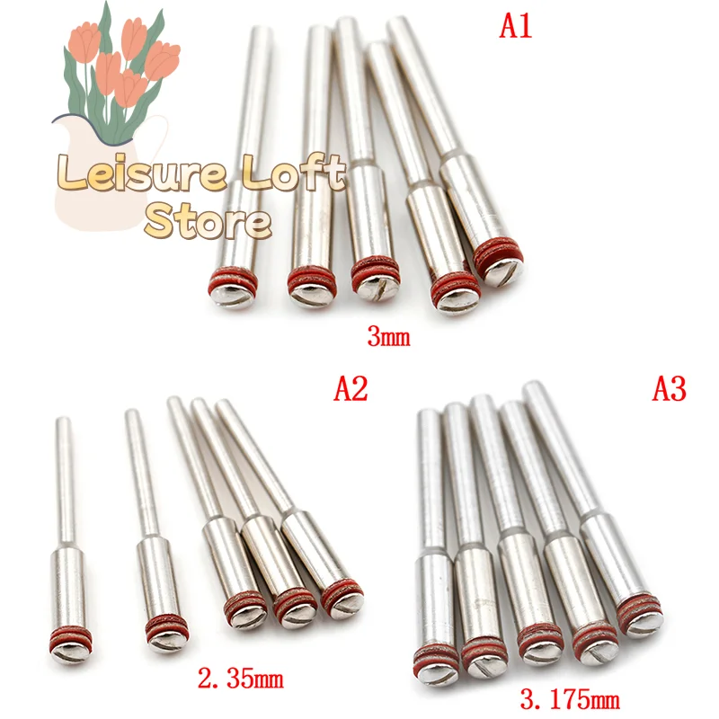 %$ 5pcs Cut-Off Wheel Mandrel for Rotary Tool Multi-Size 3mm 2.35mm 3.175mm Screw Arbor Adapter
%$ 5pcs Cut-Off Wheel Mandrel for Rotary Tool Multi-Size 3mm 2.35mm 3.175mm Screw Arbor Adapter