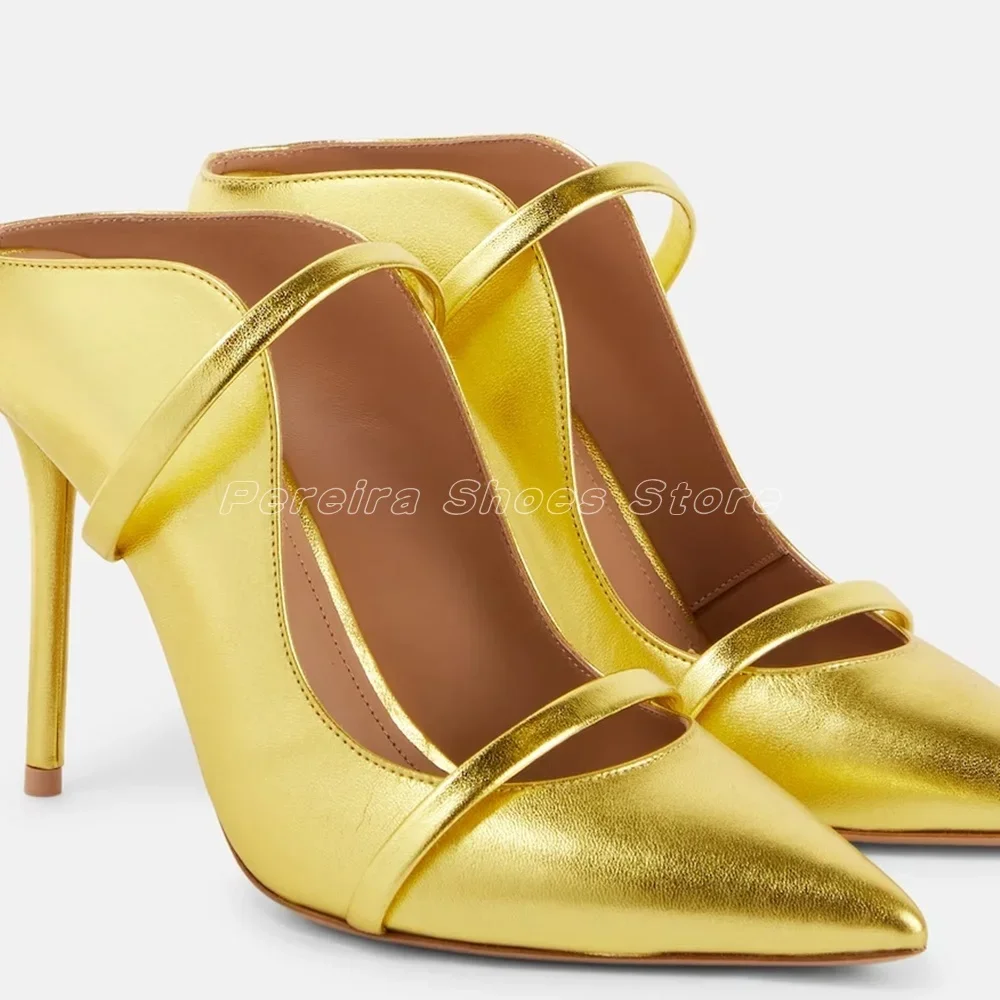 Suede Mules In Gold Glittering Summer Sandals Stiletto Peep Toe Thin High Heels Ladies Office Shoes Luxury Women Shoes
Suede Mules In Gold Glittering Summer Sandals Stiletto Peep Toe Thin High Heels Ladies Office Shoes Luxury Women Shoes