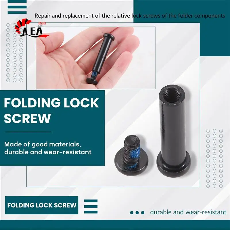 AEA0-Folding Lock Screw Pull Ring Screw Assembly For Ninebot MAX G30 Electric Scooter Replacement Parts
AEA0-Folding Lock Screw Pull Ring Screw Assembly For Ninebot MAX G30 Electric Scooter Replacement Parts