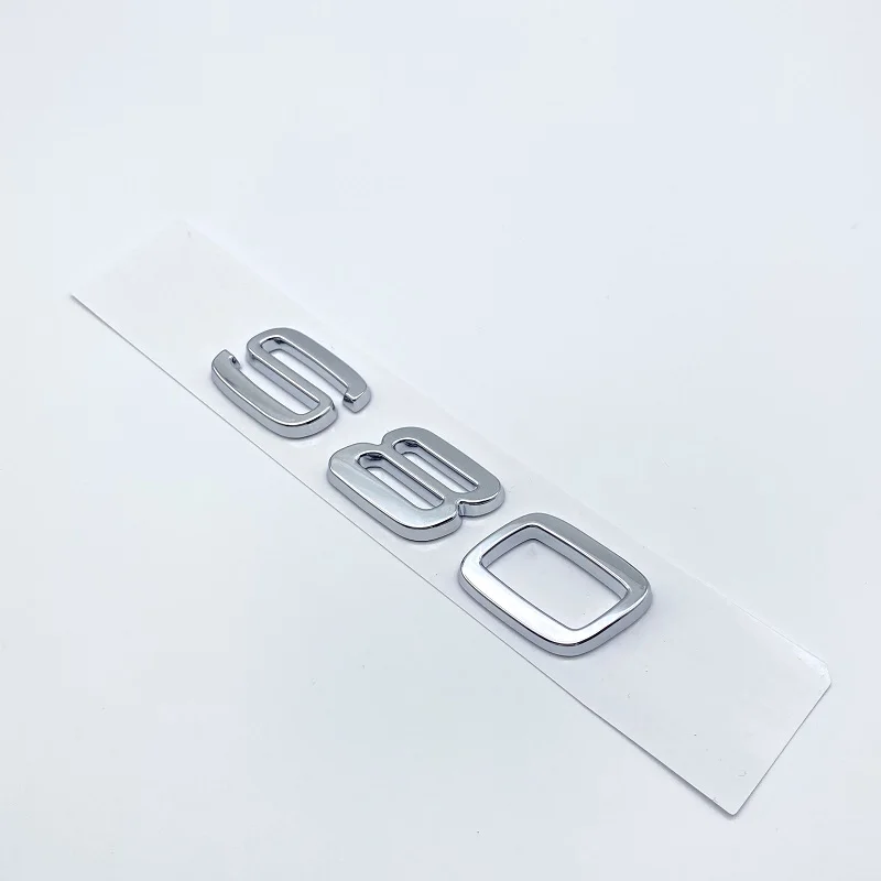 Chrome Black Badge 3D Letters Numbers Car Side Trunk Logo T5 T6 AWD Emblem for Volvo S80 Series Sticker Accessories
Chrome Black Badge 3D Letters Numbers Car Side Trunk Logo T5 T6 AWD Emblem for Volvo S80 Series Sticker Accessories