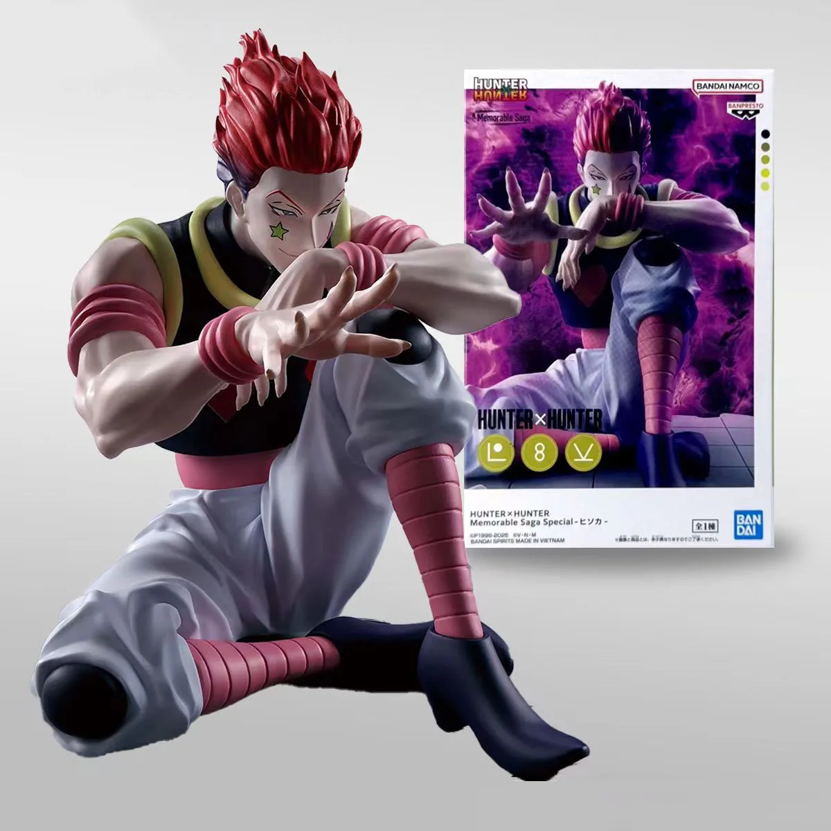 Original Bandai BANPRESTO HUNTER x HUNTER Memorable Saga Special Hisoka Anime figure Model Toy Collections Kids Birthday Gift
Original Bandai BANPRESTO HUNTER x HUNTER Memorable Saga Special Hisoka Anime figure Model Toy Collections Kids Birthday Gift