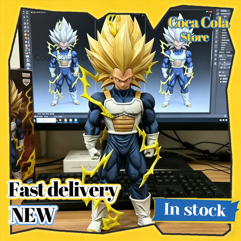 Hy Studio 30cm Dragon Ball Anime Figure Vegeta Figure Super Saiyan Pvc Statue Desktop Decor Collection Model Toys
Hy Studio 30cm Dragon Ball Anime Figure Vegeta Figure Super Saiyan Pvc Statue Desktop Decor Collection Model Toys