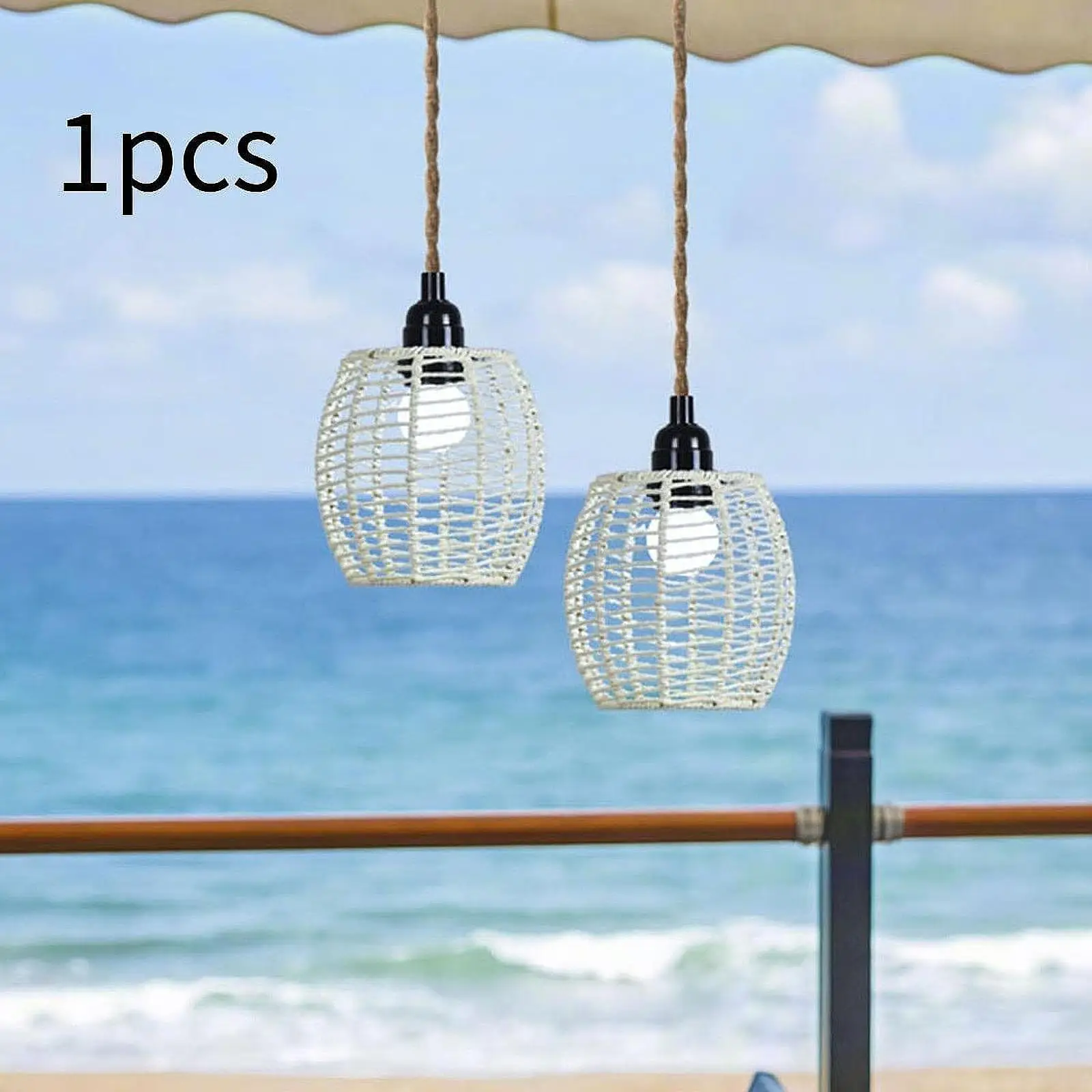 Handwoven Rope Lampshade Ornament Pendant Light Cover Pendant Lamp Shade for Home Hallway Living Room Restaurant Dining Room
Handwoven Rope Lampshade Ornament Pendant Light Cover Pendant Lamp Shade for Home Hallway Living Room Restaurant Dining Room