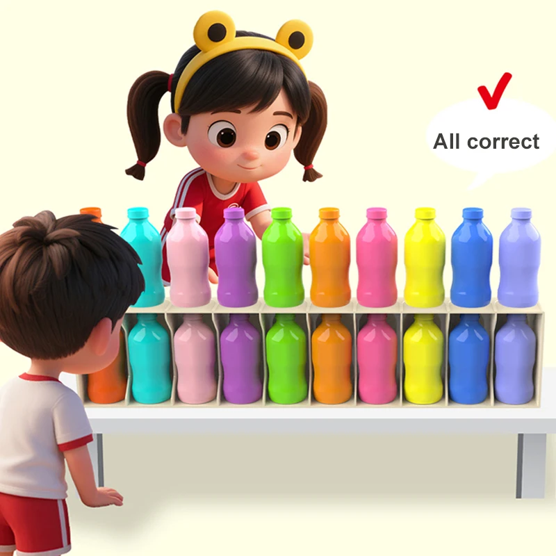 Memory Matching Bottle Game - Educational toy for children over 3 years old, parent-child matching cards, contains 10 pairs
Memory Matching Bottle Game - Educational toy for children over 3 years old, parent-child matching cards, contains 10 pairs