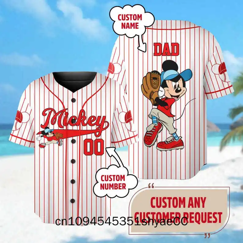 Personalize Mouse Baseball Jersey Team, Cartoon Characters Basketball Jersey, Magic Kingdom Baseball Outfit, Birthday Gift For K
Personalize Mouse Baseball Jersey Team, Cartoon Characters Basketball Jersey, Magic Kingdom Baseball Outfit, Birthday Gift For K